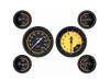 Auto Cross 6 Gauge Set Yellow