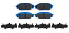 Brake Pads Bluestuff S/T Front S2000