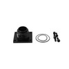 Adapter Inlet -16 for WRC Pumps Black
