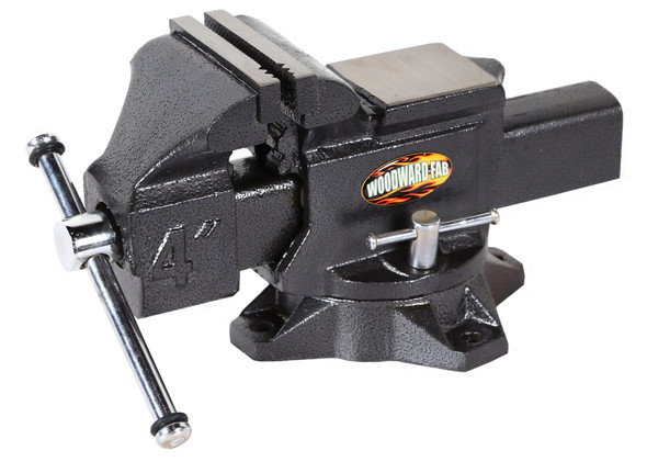 Woodward Fab 4In Cast Iron Bench Vise  Wfv4.0