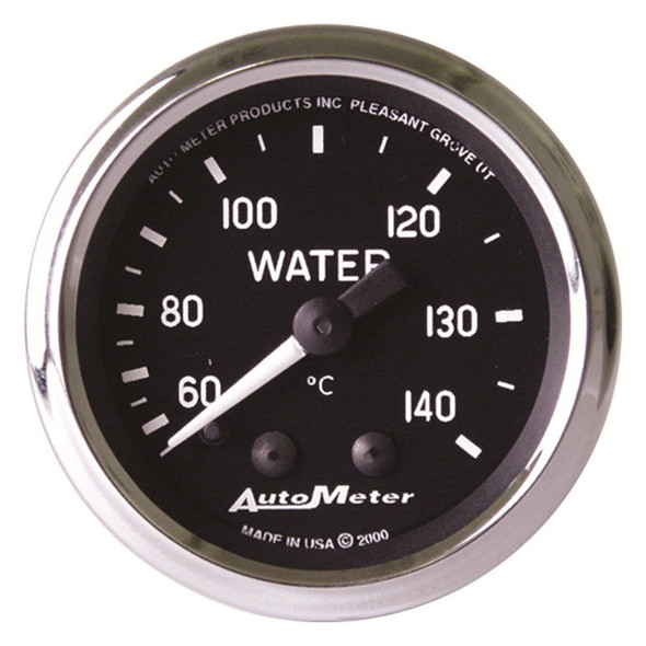 Autometer 2-1/16In Cobra Series Water Temp Gauge 201007