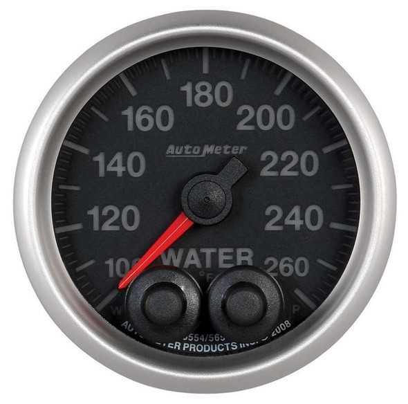 Autometer 2-1/16 E/S Water Temp. Gauge - 100-260 5654