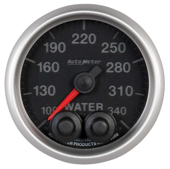 Autometer 2-1/16 E/S Water Temp. Gauge - 100-340 5655