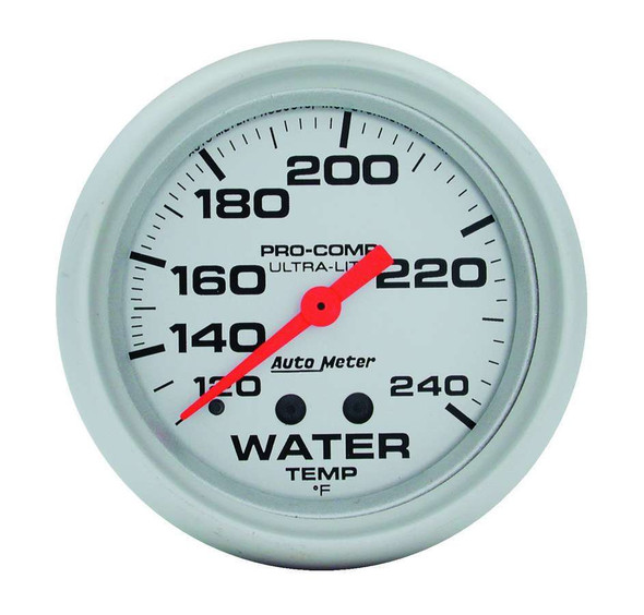 Autometer 2-5/8In Mech Water Temp  4432