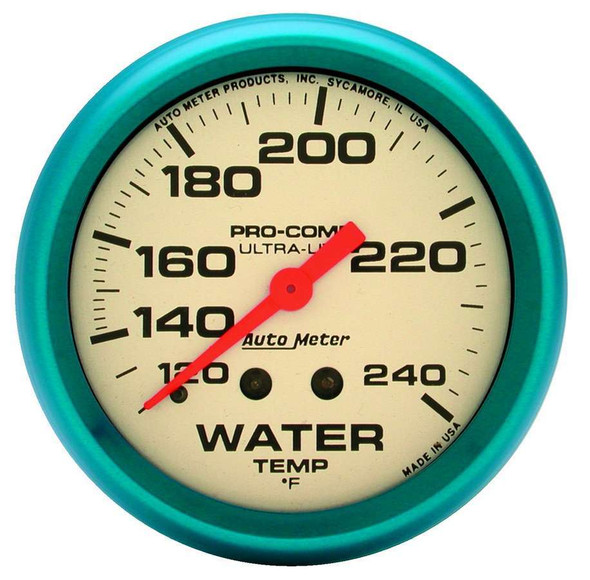 Autometer 2-5/8 Water Temp Gauge  4532