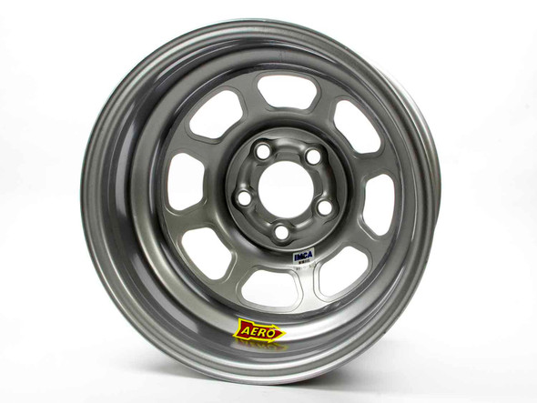 Aero Race Wheels 15X8 3In 5.00 Silver  52-085030