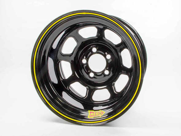 Aero Race Wheels 15X10 4In 5.00 Black  58-105040