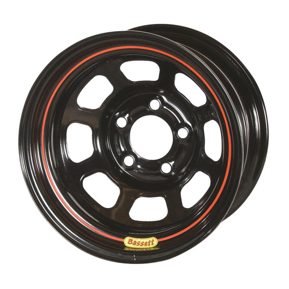 Bassett Wheel 15In X 7In 4X100Mm Black 57Rh3