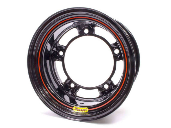 Bassett 15X8 W/5 Black Spun  58Sr4