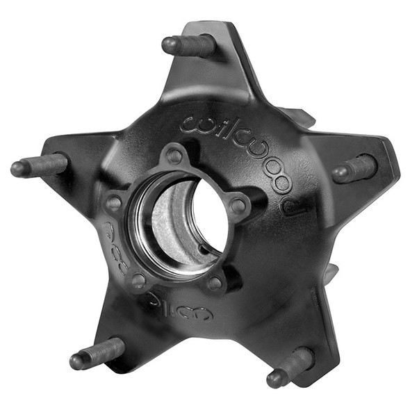 Wilwood Hub Wide 5 Starlite 55 5 -Bolt Long Stud Black 270-6513Bls