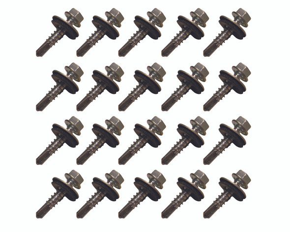 Pit-Pal Products 1In Hex Head Self Tapping Screws Scr