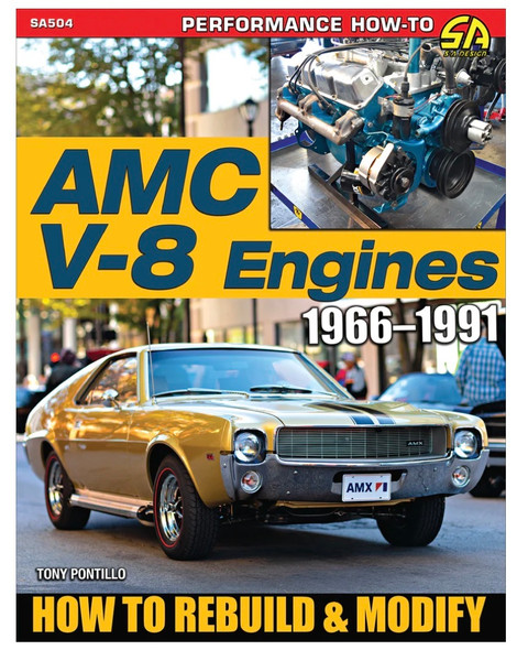 S-A Books Amc Engine V8 1966-91  Sa504