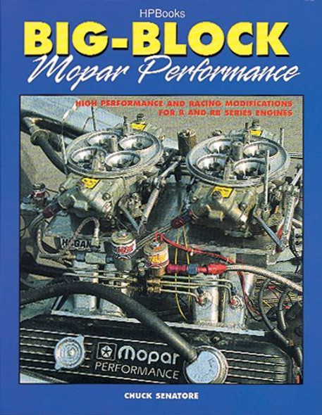 Hp Books Big Block Mopar Perf.  978-155788302-5