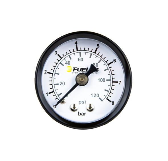 Fuel Pressure Gauge EFI 0-120psi bar & psi