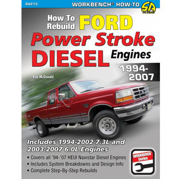 S-A Books How To Rebuild Ford Diesel Engines 1994-2007 Sa213