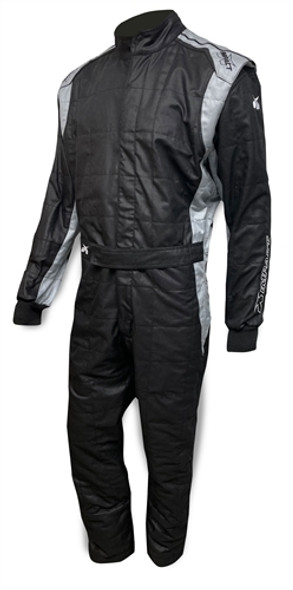 Suit Racer 2.0  1pc Large  Black/Gray
