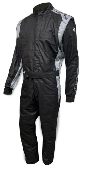 Suit Racer 2.0  1pc X-Large  Black/Gray