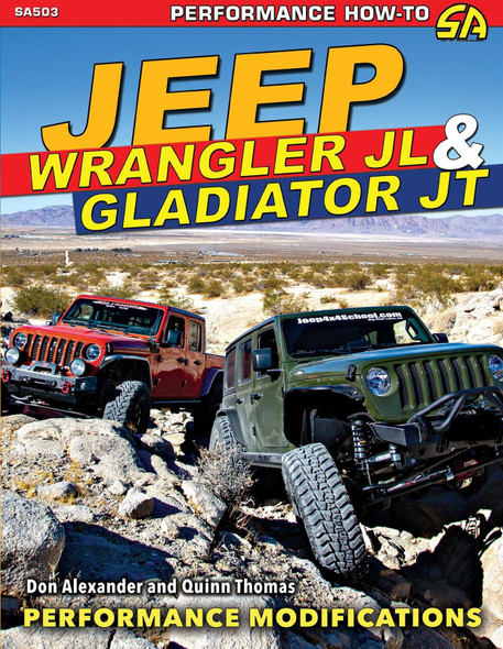 S-A Books Jeep Wrangler Jl And Jt Performance Modification Sa503