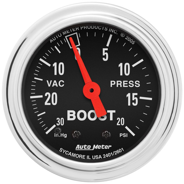 Autometer 0-20/0-30 Turbo Boost  2401