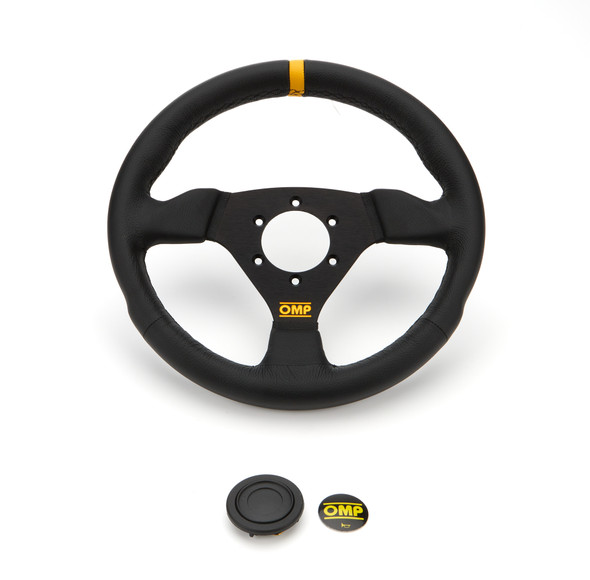Trecento 300mm Steering Wheel Black Leather