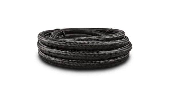 5ft Roll of Black Nylon Braided Flex Hose