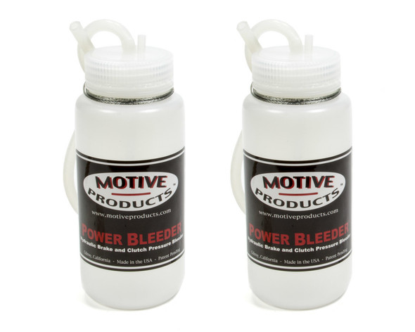 Motive Products Brake Fluid Catch Bottle Kit 2 Bottles 1820