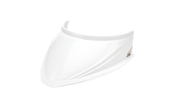 MD3 Hood Scoop 5in Tall 18in Wide Curved White