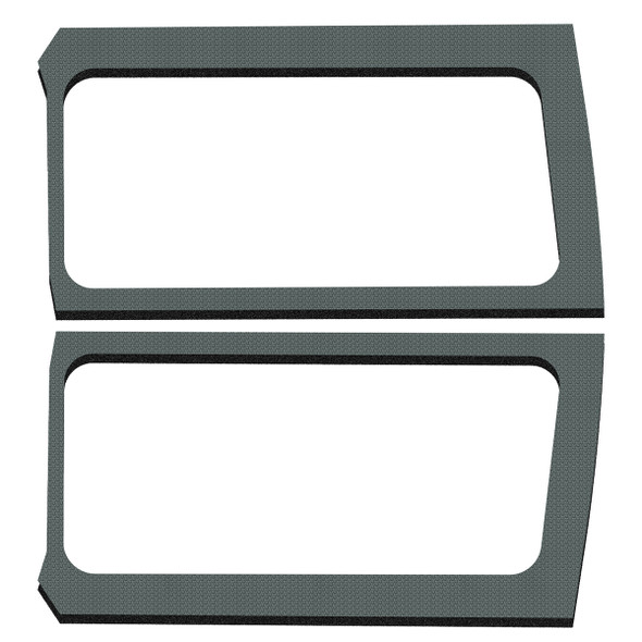 18-  Jeep Wrangler JL Side Window Kit Gray