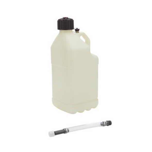 Utility Jug 5 Gal W/Filler Hose Glow 4pk