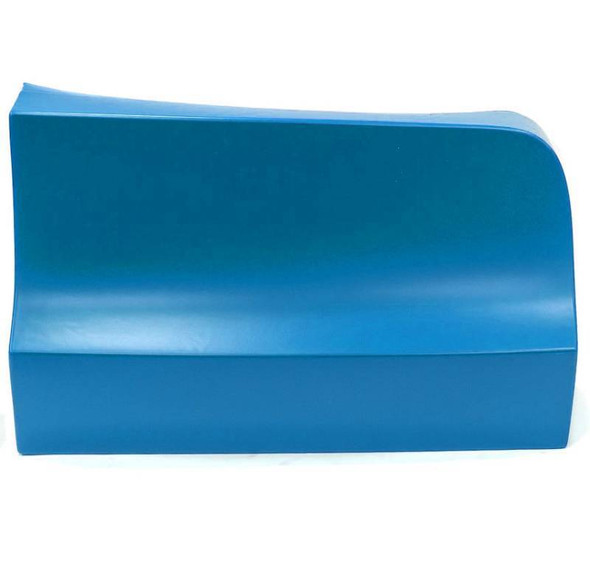Bumper Cover Right ABC Blue Plastic