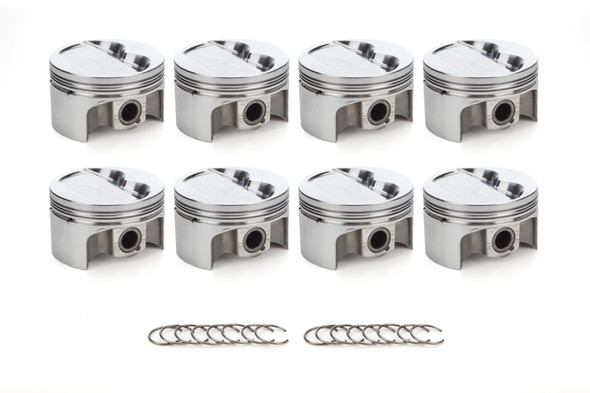 SBC Dished Piston Set 4.030 Bore -12.3cc