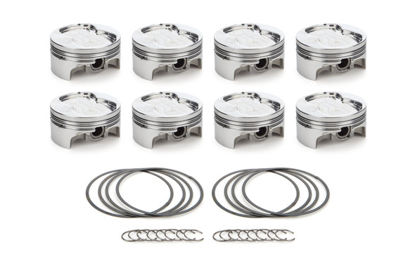 SBF Dish Piston Set w/TW 4.030 Bore -20cc