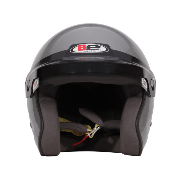 Helmet Icon Silver 58-59 Medium SA20
