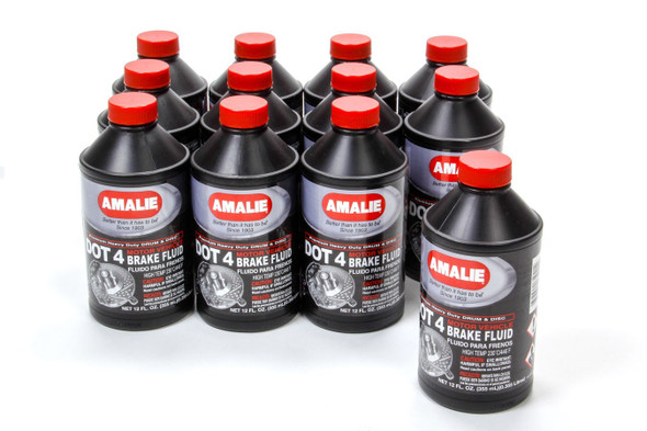 Amalie Dot 4 Brake Fluid Case 12X12 Oz 160-65041-92