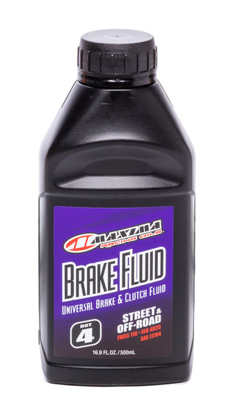 Maxima Racing Oils Brake Fluid Dot 4 16.9Oz Bottle 80-86916S