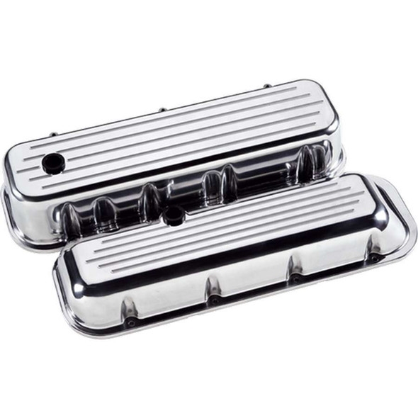 BBC Tall Valve Covers Ball Milled