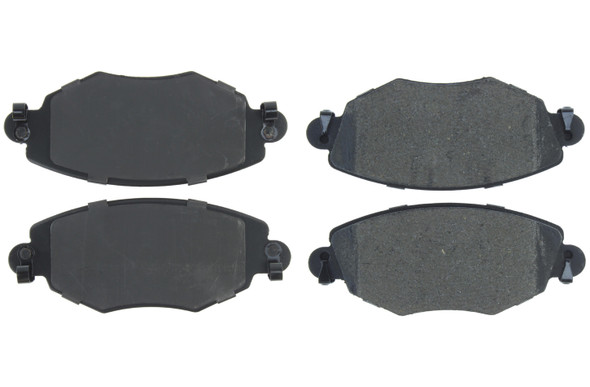 Centric Brake Parts Posi-Quiet Semi-Metallic Brake Pads 104.091