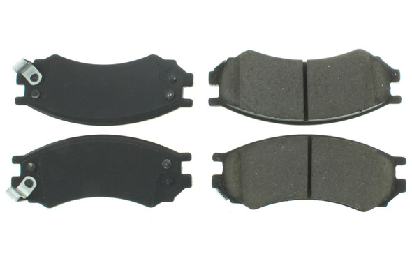 Centric Brake Parts Posi-Quiet Extended Wear Brake Pads With Shims A 106.0507