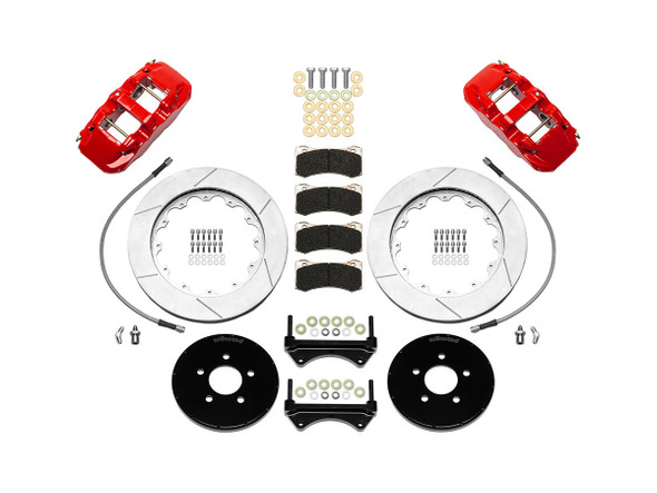 Wilwood Brake Kit Front 94-04 Mustang 5 Lug Aero 6 140-16403-R