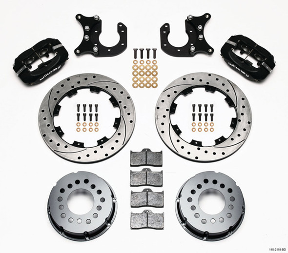 Wilwood P/S Rear Disc Kit New Big Ford Drilled 140-2118-Bd
