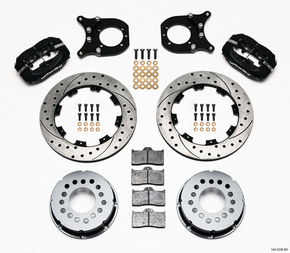 Wilwood P/S Rear Disc Kit Chevy 12 Bolt 140-5236-Bd