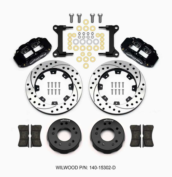 Wilwood Front Disc Brake Kit C10 Pro Spindle 12.19In 140-15302-D