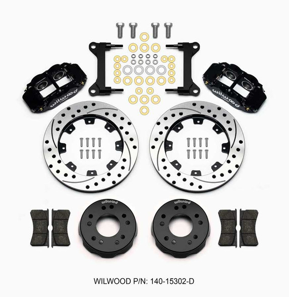 WILWOOD Front Disc Brake Kit C10 Pro Spindle 12.19in 140-15302-D