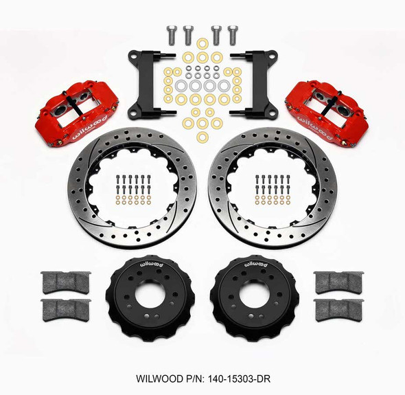 Wilwood Front Disc Brake Kit C10 Pro Spindle 13.06In 140-15303-Dr