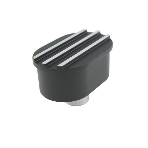 Specialty Products Company Breather Cap  Push-In Ov Al Finned Black Alum 8486Bk