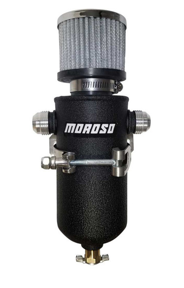 Moroso Remote Breather Tank - W/2 - 10An Fitting 85752