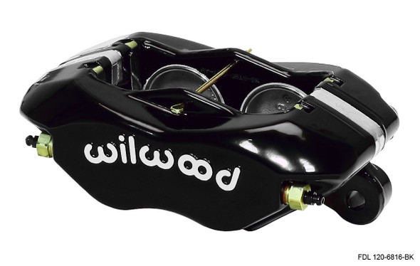 Wilwood Caliper Dynalite 0.810In Rotor 4 Piston Black 120-6816-Bk