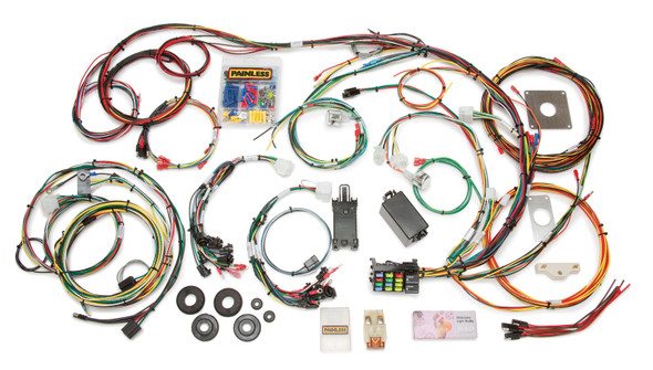 Painless Wiring 1965-66 Mustang Chassis Harness 22 Circuits 20120