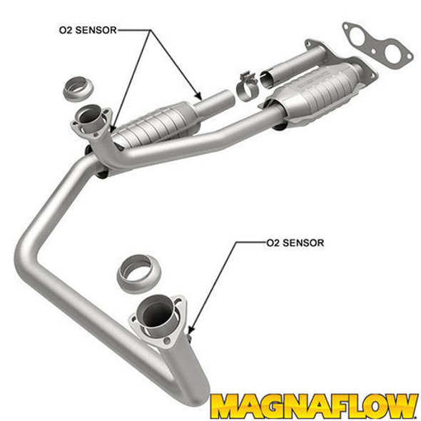 Magnaflow Perf Exhaust 96-99 Gm P/U 5.7L Cat Converter 23453