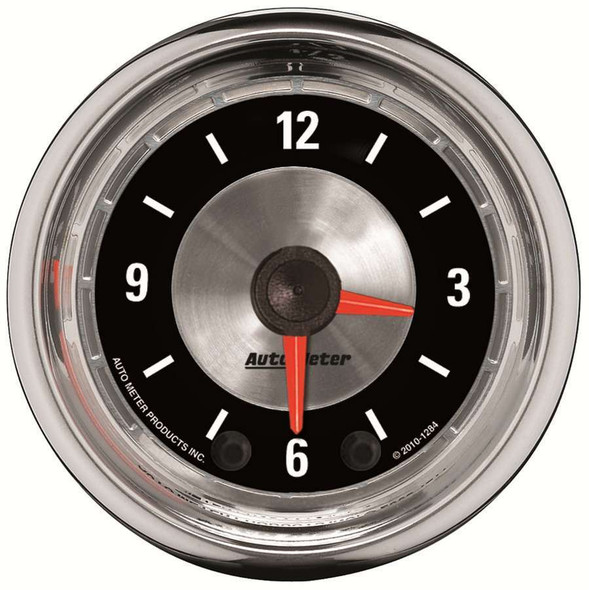 Autometer 2-1/16 A/M Clock  1284